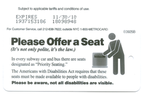 Please Offer A Seat - 2009